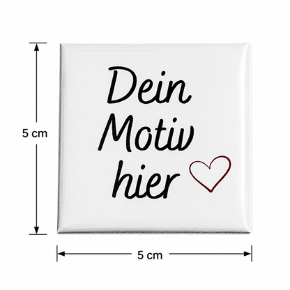 4er Set Fotomagnete 5x5cm